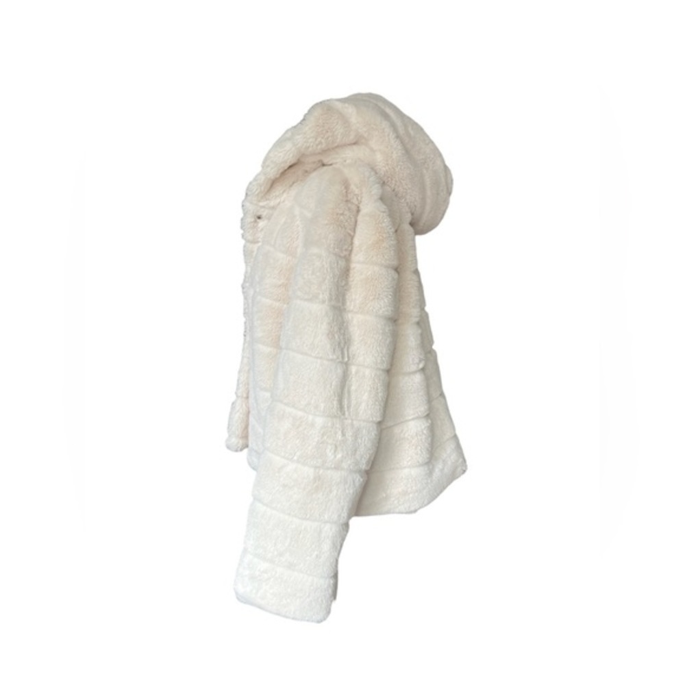 Em Creme fur coat size medium - Picture 2 of 9
